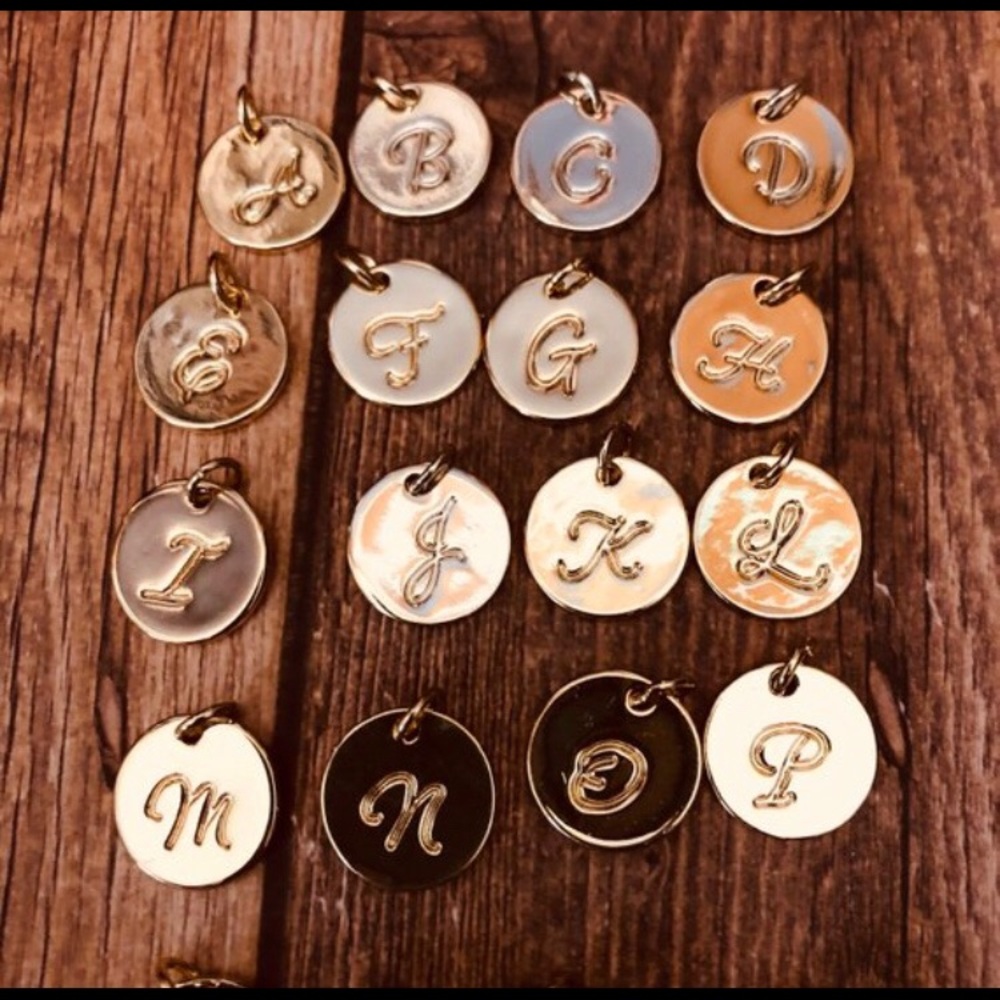 😍Initial necklace,gold necklace,layering necklace - Picture 3 of 4